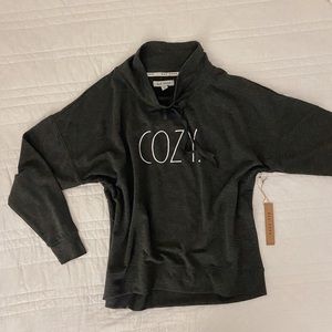 COPY - NWT Rae Dunn funnel neck sweatshirt